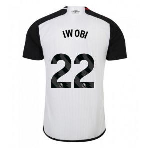 Fulham Alex Iwobi #22 Hemmatröja 2023-24 Kortärmad